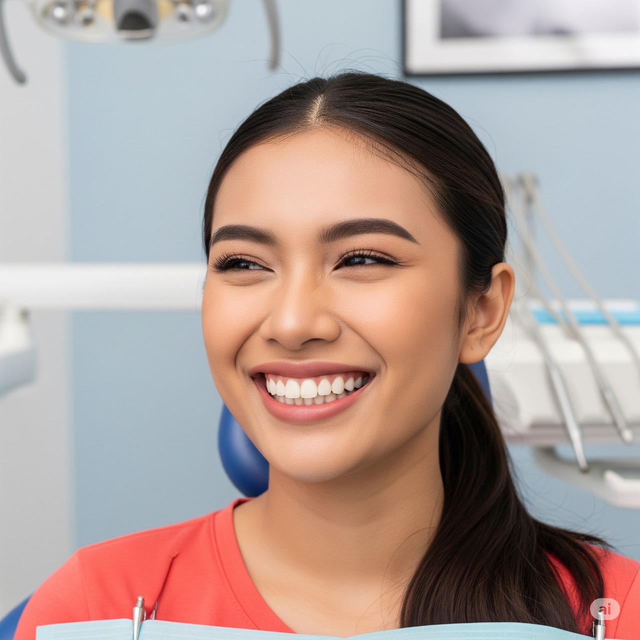 Senyum Ceria karena Terbebas dari Karang Gigi